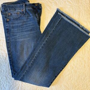 Jessica Simpson Dark Blue Flair Leg